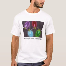 Camiseta CriançasArt para COC - Luzes de Natal Brilhantes