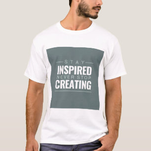 CAMISETA CRIANDO COM INSPIRAÇÃO