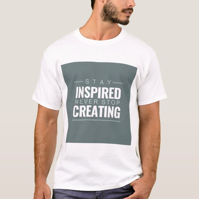 CAMISETA CRIANDO COM INSPIRAÇÃO (Frente)