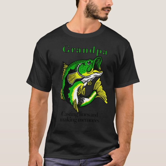 Camiseta Criando memórias com o avô (Frente)