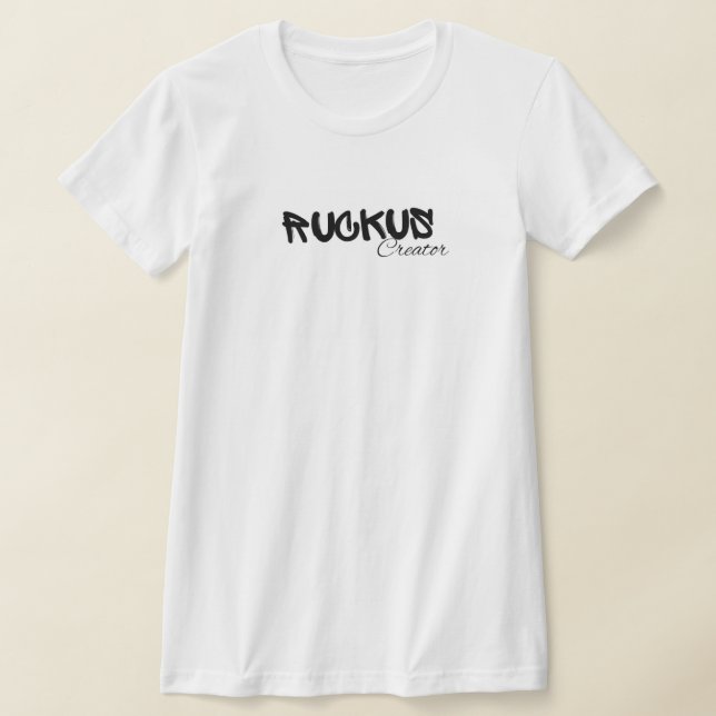 Camiseta Criando Ruckus (Postura )