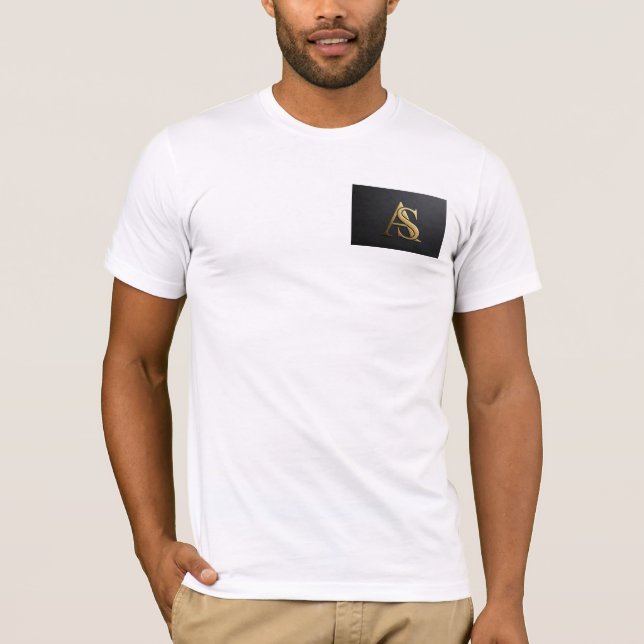 Camiseta Criando um logotipo para "Inferno Guardian: A.S."  (Frente)