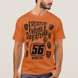 Camiseta Criar Monstros Clássicos de Recurso Duplo