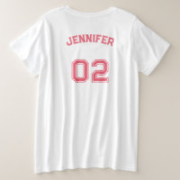 Criar Nome do Jogador Rosa Número Jersey Womens So