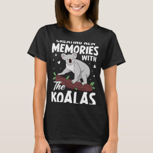 Camiseta Criar Novas Memórias Com Os Koalas