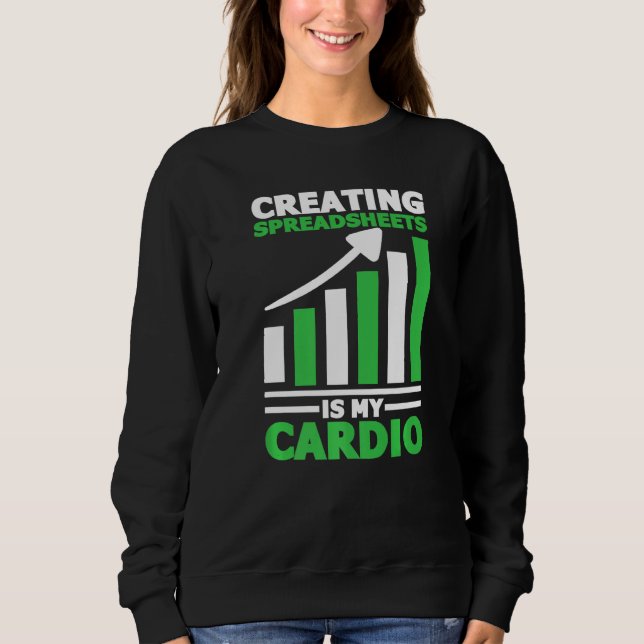 Camiseta Criar Planilhas É Meu Cardio Data Science Ac (Frente)