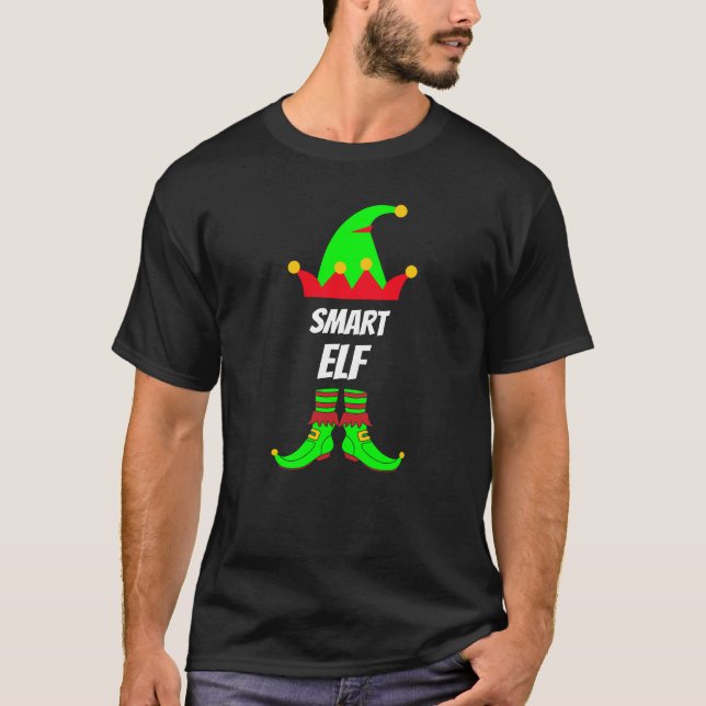 Camiseta Criar seu próprio Natal engraçado do duende (Frente)