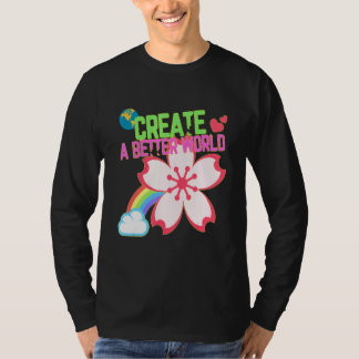 Camiseta Criar Uma Cotação Criativa Mundial Melhor