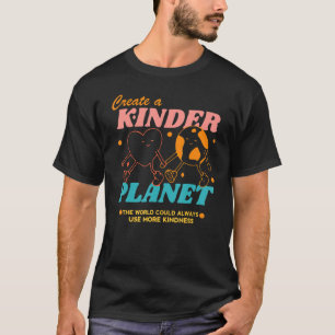 Camiseta Criar Uma Tendência Estética Para O Dia Da Terra D