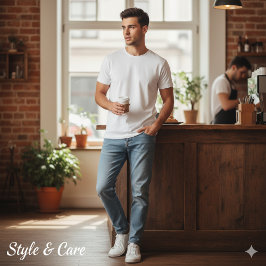 Camiseta criativa masculina - Design do seu sonho