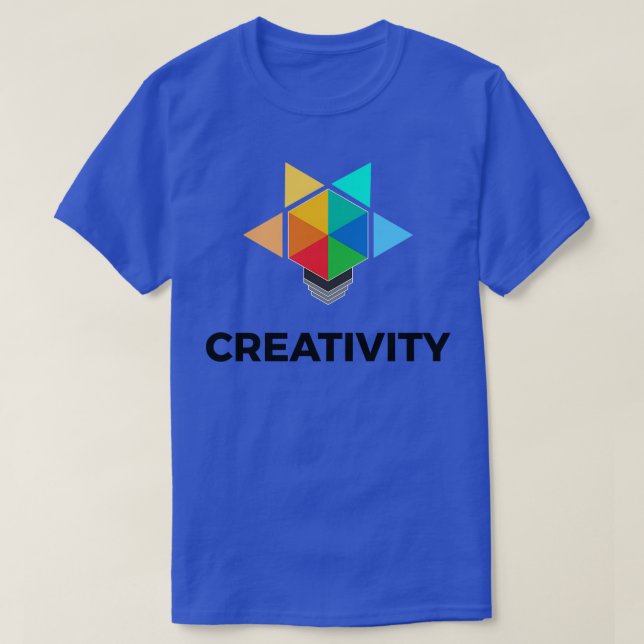 Camiseta criatividade (Frente do Design)
