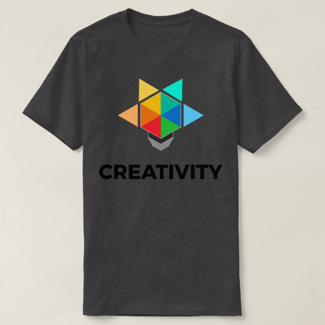 Camiseta criatividade (Frente do Design)