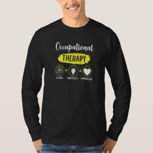 Camiseta Criatividade científica de terapias profissionais 