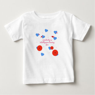 Camiseta Criatividade Diversão Olhos do Coração