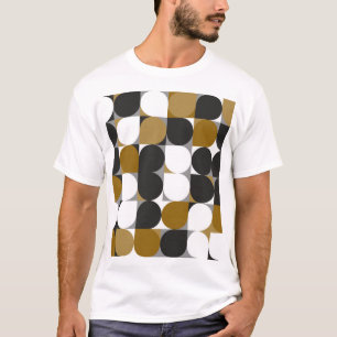 Camiseta Criatividade geométrica: Design de padrão sem cost