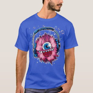 Camiseta Criatura ADORÁVEL ouvindo música