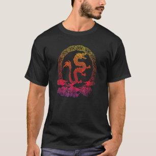 Camiseta Criatura Asiática de Fantasia China Imagem Mítica