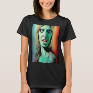 Camiseta Criatura Assustadora do Monstro das Fezes do Hallo