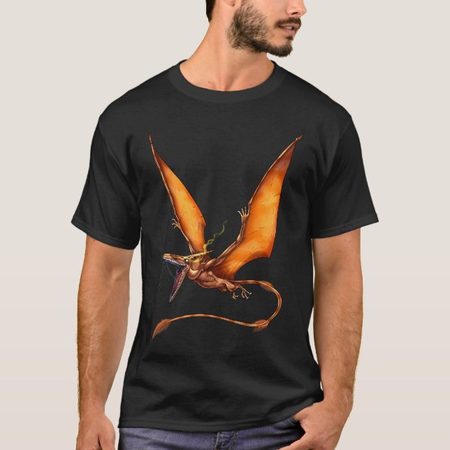Camiseta Criatura Críptida Kongamato (Frente)