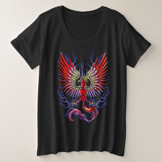Camiseta Criatura Criptide Thunderbird (Frente do Design)