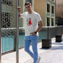 Camiseta Criatura de Abstrato de Motivação