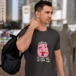 Camiseta Criatura de Abstrato de Positividade