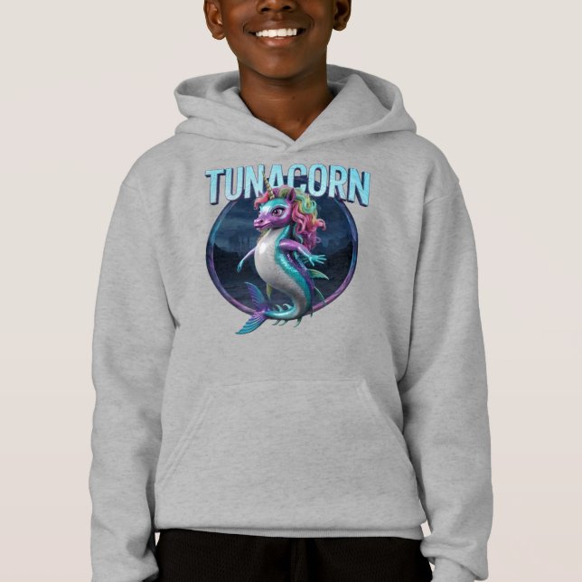 Camiseta Criatura de Combinação Fotográfica Tunacorna Engra (Frente)