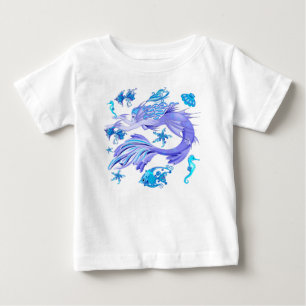 Camiseta Criatura De Fada Roxa Sereia