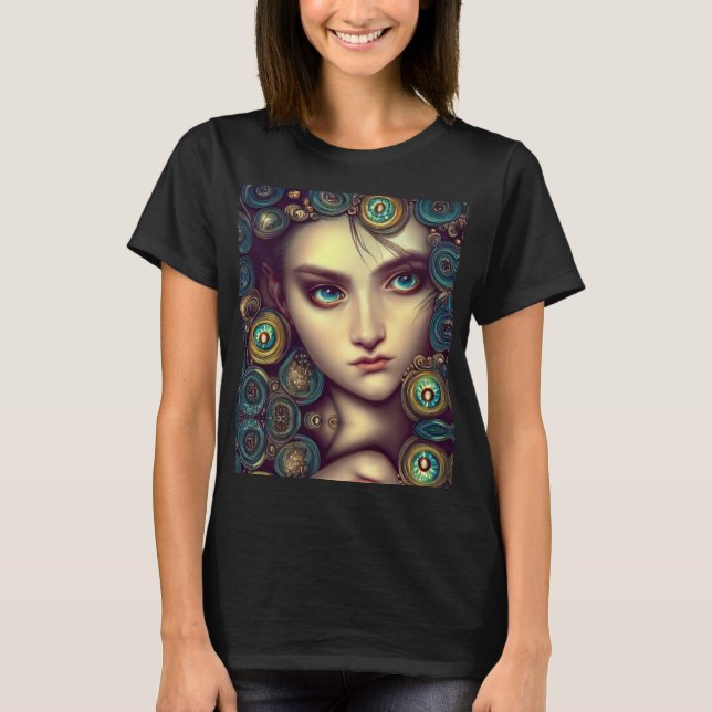 Camiseta Criatura de fantasia (Frente)