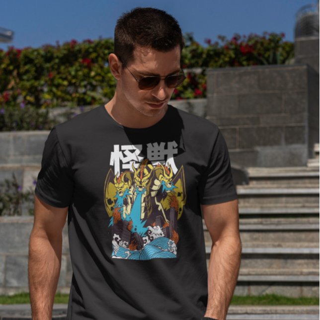 Camiseta Criatura de Ghidorah (Criador carregado)