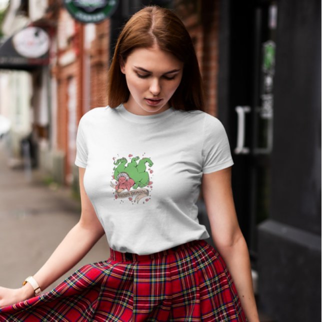 Camiseta Criatura de Tentáculo de Sereia Assustadora (Criador carregado)