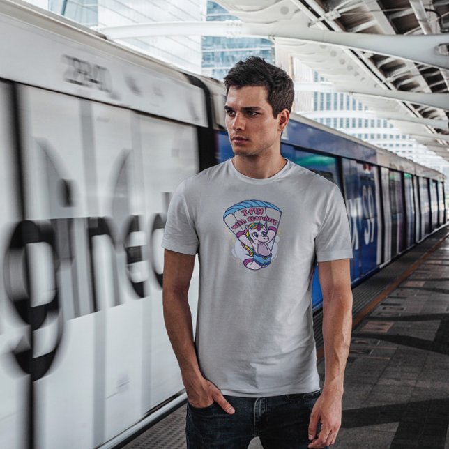 Camiseta Criatura de Unicórnio Parapente (Criador carregado)