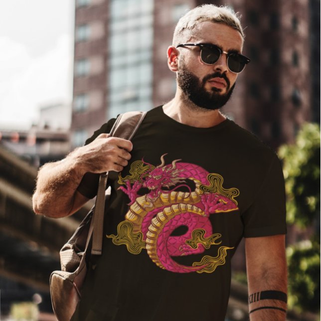 Camiseta Criatura do Dragão Chinês (Criador carregado)