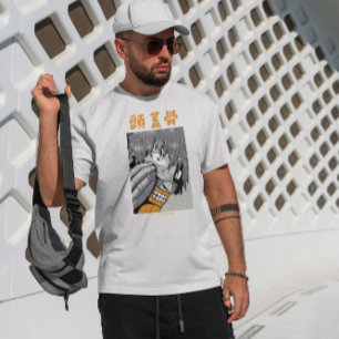 Camiseta Criatura do Monstro de Animes Japonês