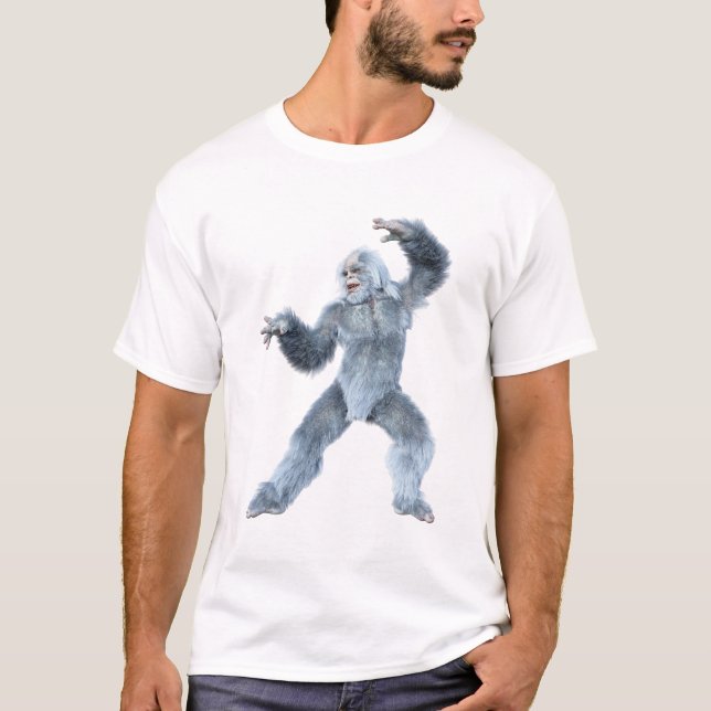 Camiseta Criatura Fantástica Yeti (Frente)