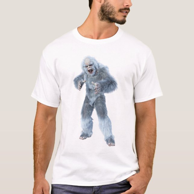 Camiseta Criatura Fantástica Yeti (Frente)