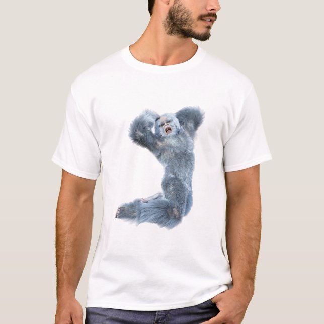 Camiseta Criatura Fantástica Yeti (Frente)