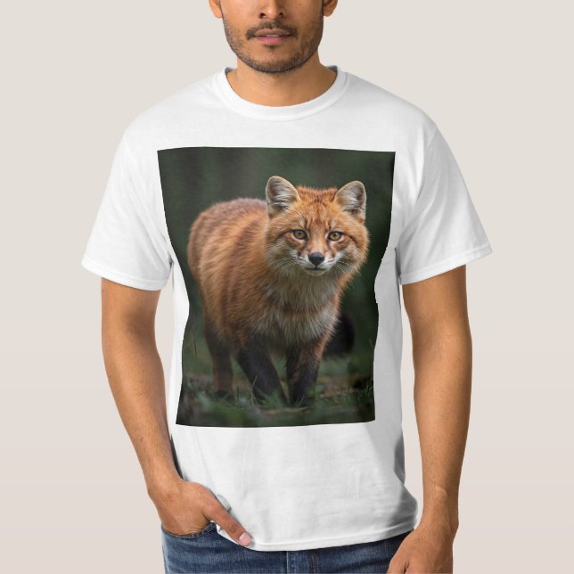 Camiseta Criatura Híbrida De Raposa Gata (Frente)