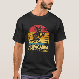 Camiseta Criatura Lendária Chupacabra Criptografia Mítica D