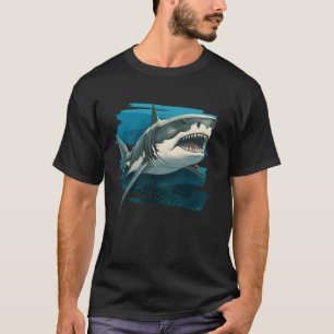 Camiseta Criatura Marinha Peixe Acertou Martelo Aquático Ca