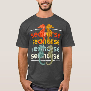 Camiseta Criatura marítima Oceano Aquário Jardim Zoológico