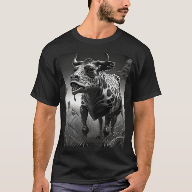 Camiseta Criatura Mítica Da Vaca (Frente)