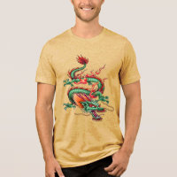 Criatura Mítica Dragão Verde Oriental Chinês