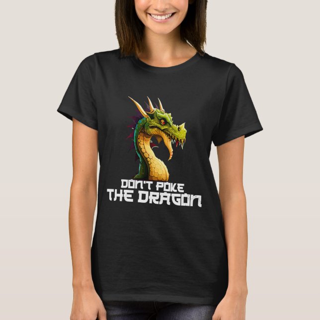 Camiseta Criatura Mítica Japonesa do Dragão Voador (Frente)