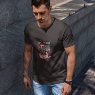 Camiseta Criatura Motivacional de Abstrato