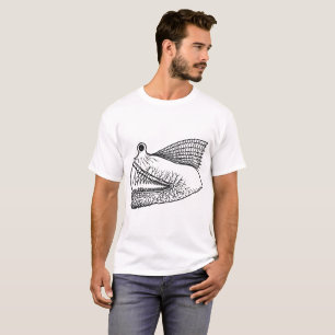 Camiseta Criatura Surreal da Profundidade do Mar – Monstro 
