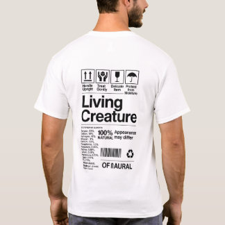 Camiseta criatura viva