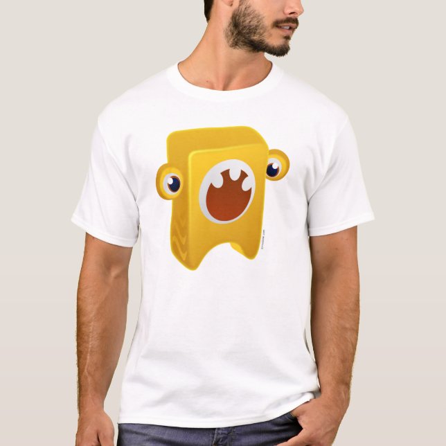 Camiseta Criaturas - amarelo (Frente)