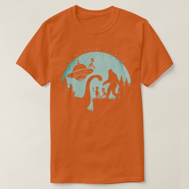 Camiseta Criaturas Cripticas 2 (Frente do Design)