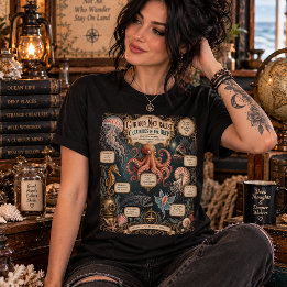 Camiseta Criaturas do Fundo, Naturalista Curioso